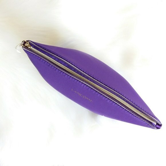 Lancome | Purple Cosmetic Bag NWOT - Picture 1 of 8